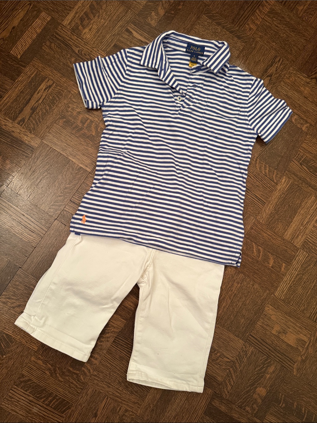 Polo By Ralph Lauren Boys Polo And Short Set Size 6